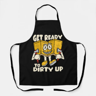 Dirty Outdoor - Camping witzig Schürze