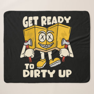 Dirty Outdoor - Camping witzig Sherpadecke