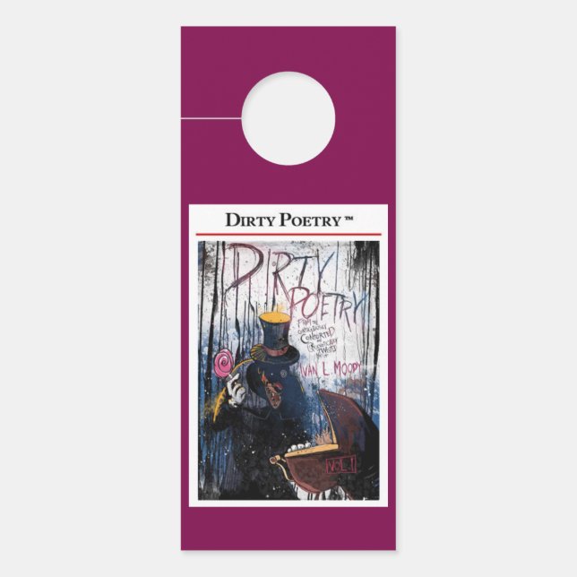 DIRTY POETRY Door Hanger Türanhänger (Vorderseite)