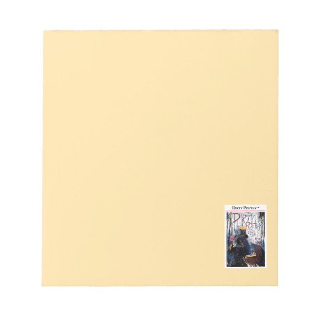 DIRTY POETRY Note Pad Notizblock (Vorderseite)