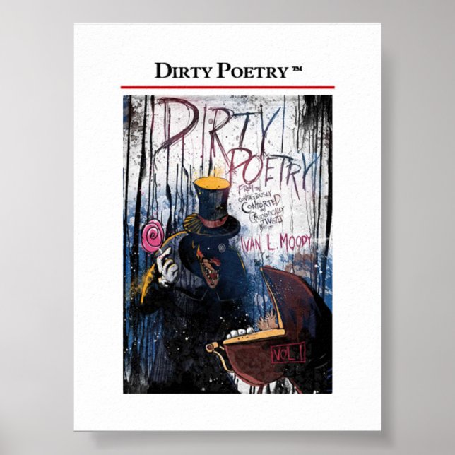 DIRTY POETRY Poster (Vorne)