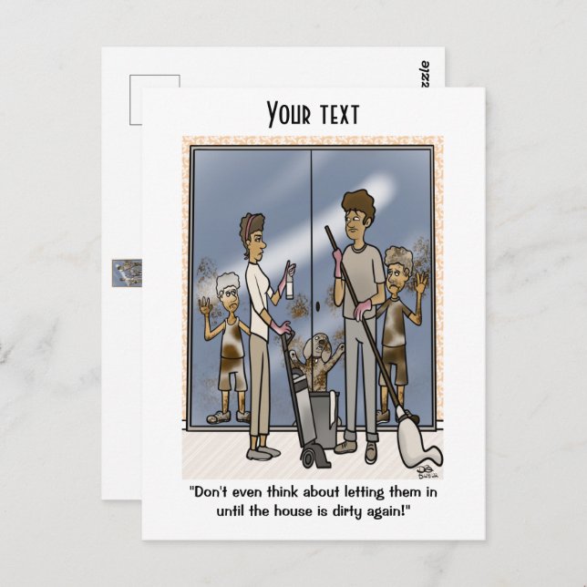 Dirty Postcard Postkarte (Vorne/Hinten)