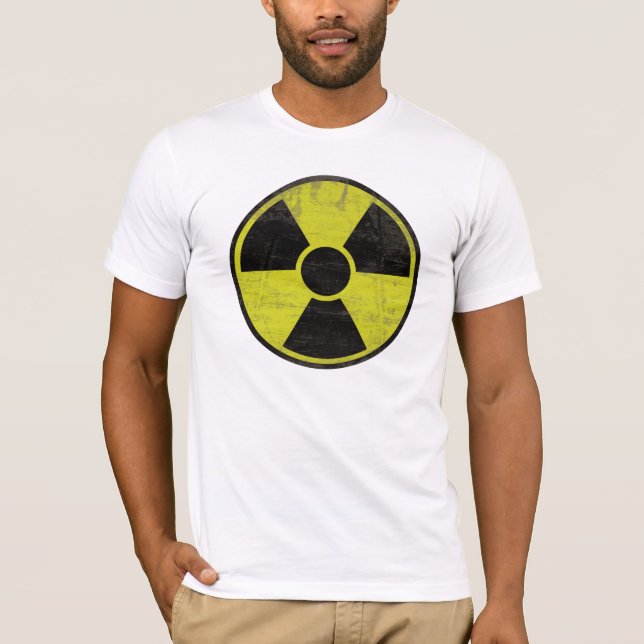 Dirty Radioactive Sign T-Shirt (Vorderseite)