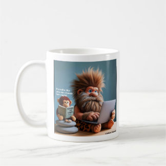 Dirty Richard der caveman und Paul Kaffeetasse