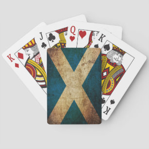 Dirty Scottish Flag Spielkarten