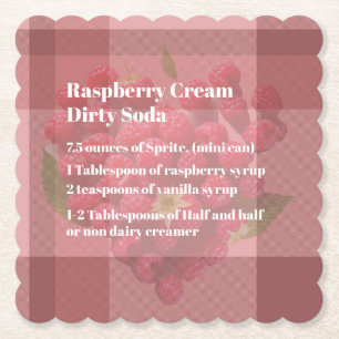 Dirty Soda Raspberry Untersetzer
