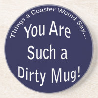 Dirty Tasse Dark Untersetzer