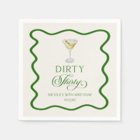 Dirty Thirty Dirty Martini Geburtstagsparty