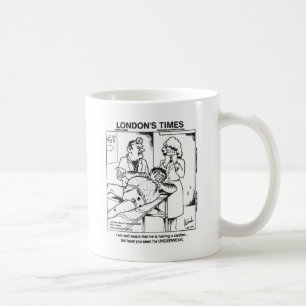 Dirty Underwear & Hospitals Funny Gifts & T-Shirts Tasse