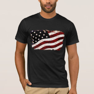 Dirty Vintag USA Flag T-Shirt