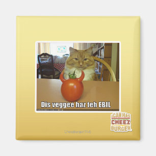 DIS veggee haz das EBIL Magnet