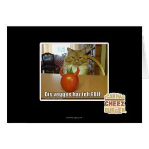 Dis veggee haz EBIL