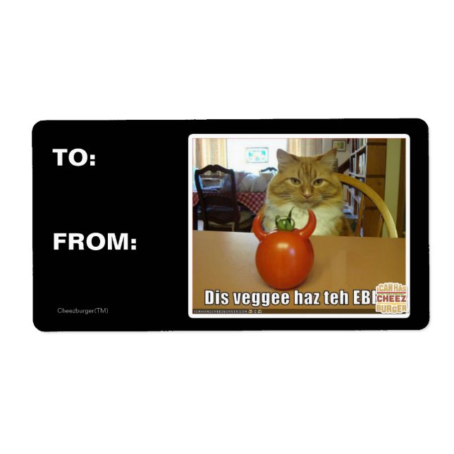 Dis veggee haz EBIL (Vorne)