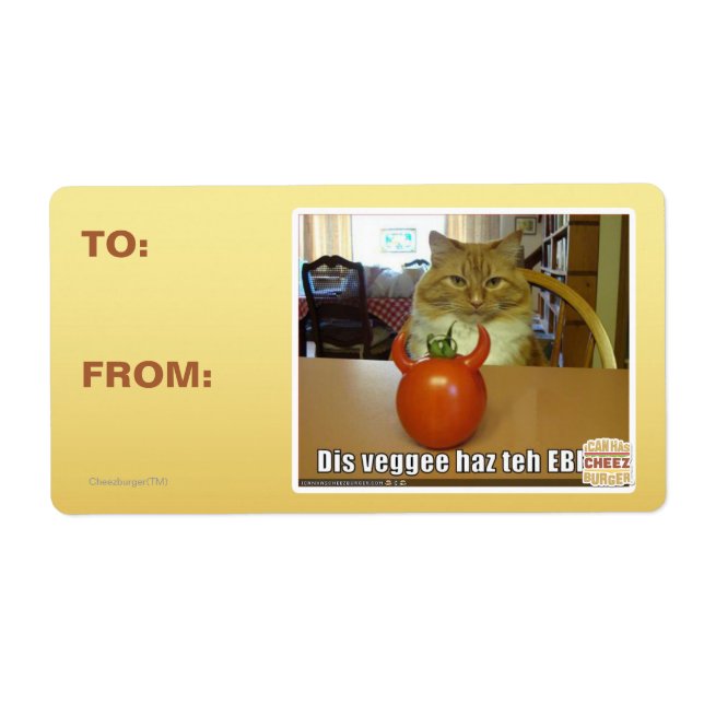 Dis veggee haz EBIL (Vorne)