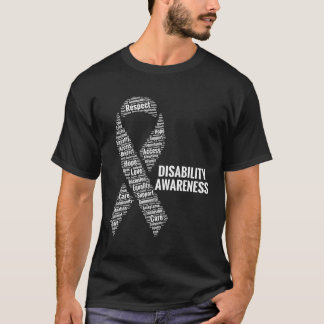 Disability Awareness Respekt Access Care Advocacy T-Shirt