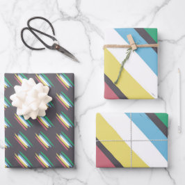 Disability Pride Month Of July Awareness Colors Geschenkpapier Set