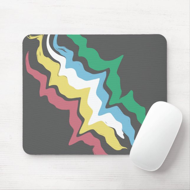 Disability Pride Month Of July Awareness Colors Mo Mousepad (Mit Mouse)