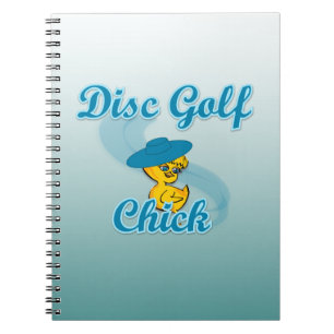Disc Golf Chick #3 Notizblock