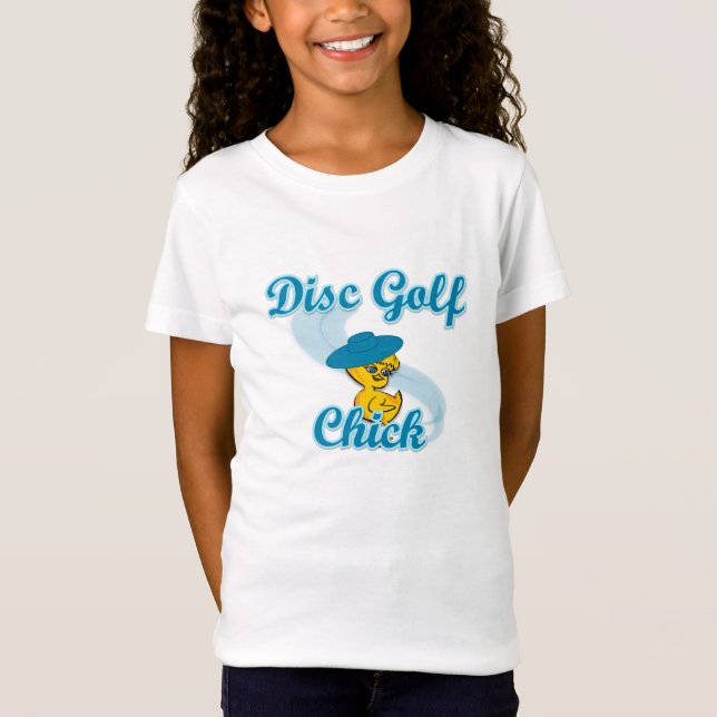 Disc Golf Chick #3 T-Shirt (Vorderseite)