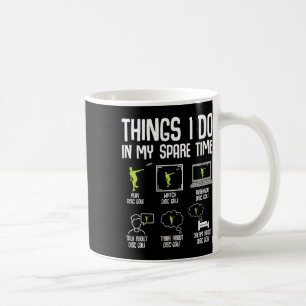 Disc Golf Dinge, die ich in meiner Freizeit Frisbe Kaffeetasse