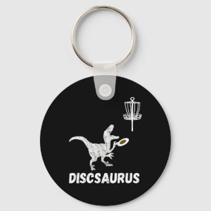 Disc Golf Dinosaur Frolfing T-Rex Dino Lustiger Di Schlüsselanhänger