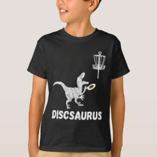 Disc Golf Dinosaur Frolfing T-Rex Dino Lustiger Di T-Shirt