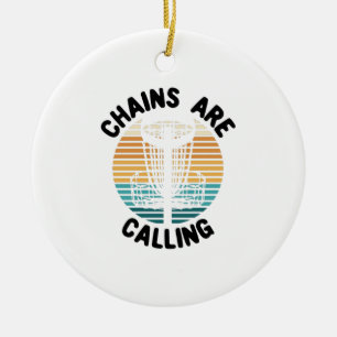 Disc Golf Disc Golf Basket Keramik Ornament