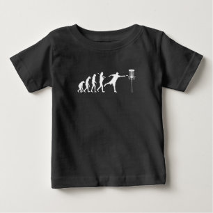 Disc Golf Evolution Disc Golf Geschenke Baby T-shirt