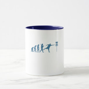Disc Golf Evolution - Lustiges Geschenk für Disc G Tasse