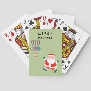 Disc-Golf-Feiertagsgeschenk Spielkarten