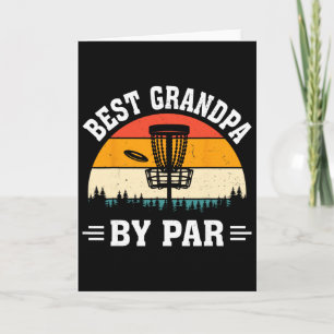 Disc Golf Frisbee Golfer Disc Golfing Bester Opa Karte