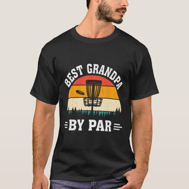 Disc Golf Frisbee Golfer Disc Golfing Bester Opa T-Shirt (Vorderseite)