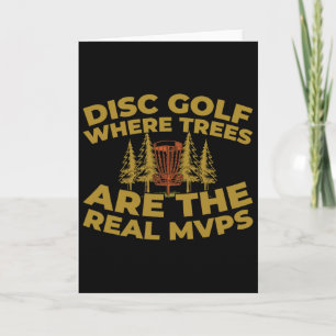 Disc Golf Frisbee - Outdoor Sport Baum _3 Karte