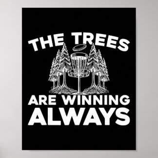 Disc Golf Frisbee Outdoor-Sport - Baum _4 Poster