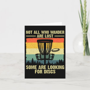 Disc Golf Geschenk Disc Golfer Stuff und Zubehör U Karte