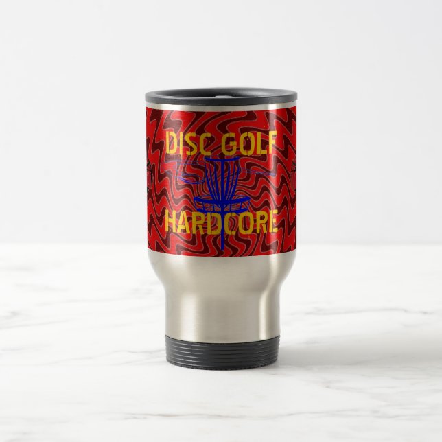 DISC-GOLF-HARDCORE REISEBECHER (Mittel)