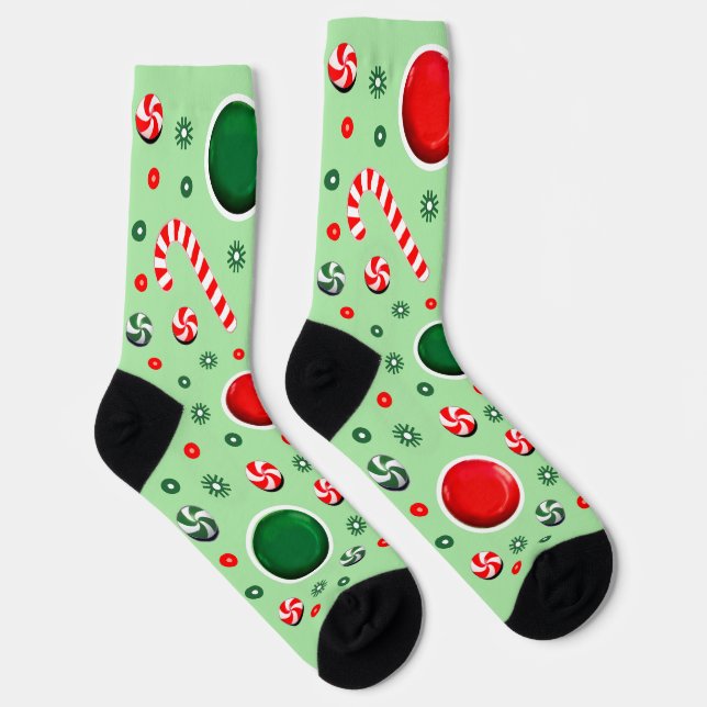 Disc Golf Holiday Geschenke Socks Socken (Rechts)