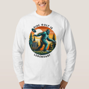 Disc Golf ist legendär Bigfoot T-Shirt