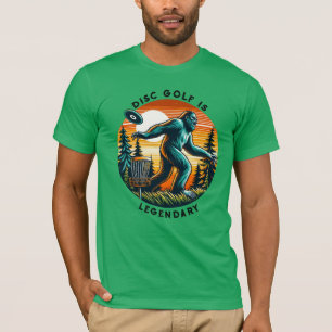 Disc Golf ist legendär Bigfoot T-Shirt