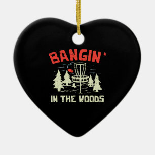 Disc Golf Keramik Ornament
