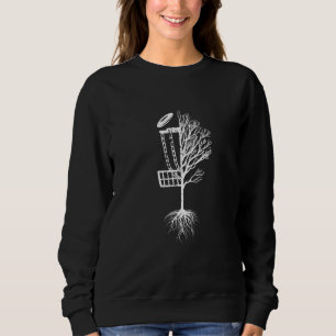 Disc Golf Korb Baum  Golfer Frisbee Golf Kinder ic Sweatshirt