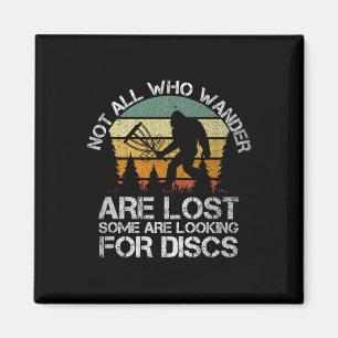 Disc Golf Lustiger Bigfoot-Shirt für Männer Frauen Magnet