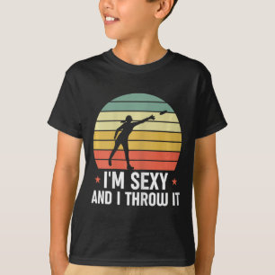 Disc Golf Lustiger Disc Golfer Ich bin Y und ich w T-Shirt
