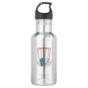 Disc-Golf-Metall-Wasserflasche Edelstahlflasche
