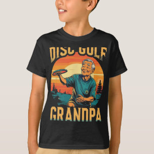 Disc Golf Opa – Lustiges Retro-Sportdesign für T-Shirt