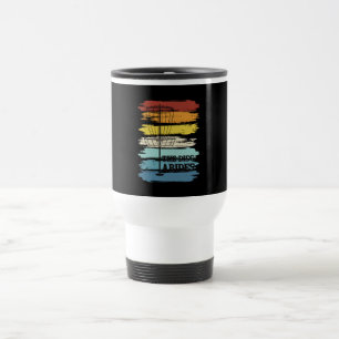 Disc Golf Retro Reisebecher