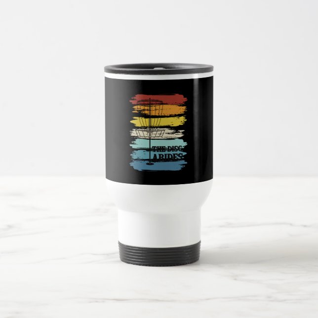 Disc Golf Retro Reisebecher (Mittel)