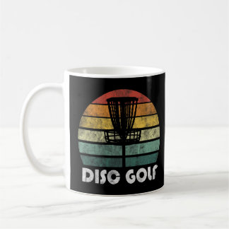 Disc Golf Retro Vintage Frisbeegolf Kaffeetasse