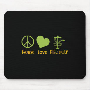 Disc Golf Retro Vintage Männer Frauen, Wahre Fried Mousepad