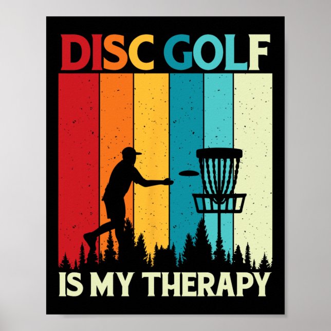 Disc-Golf-Spieler _5 Poster (Vorne)